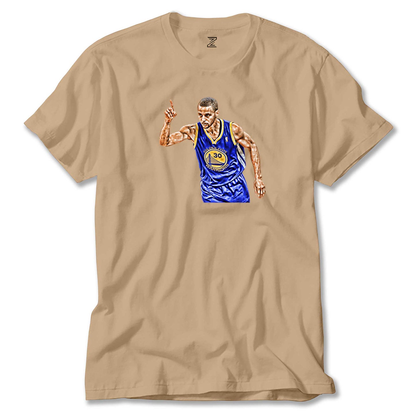Stephen Curry 30 Warriors renkli tişört