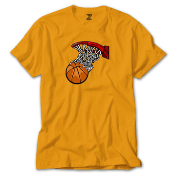 Basketball Hoop Renkli Tişört