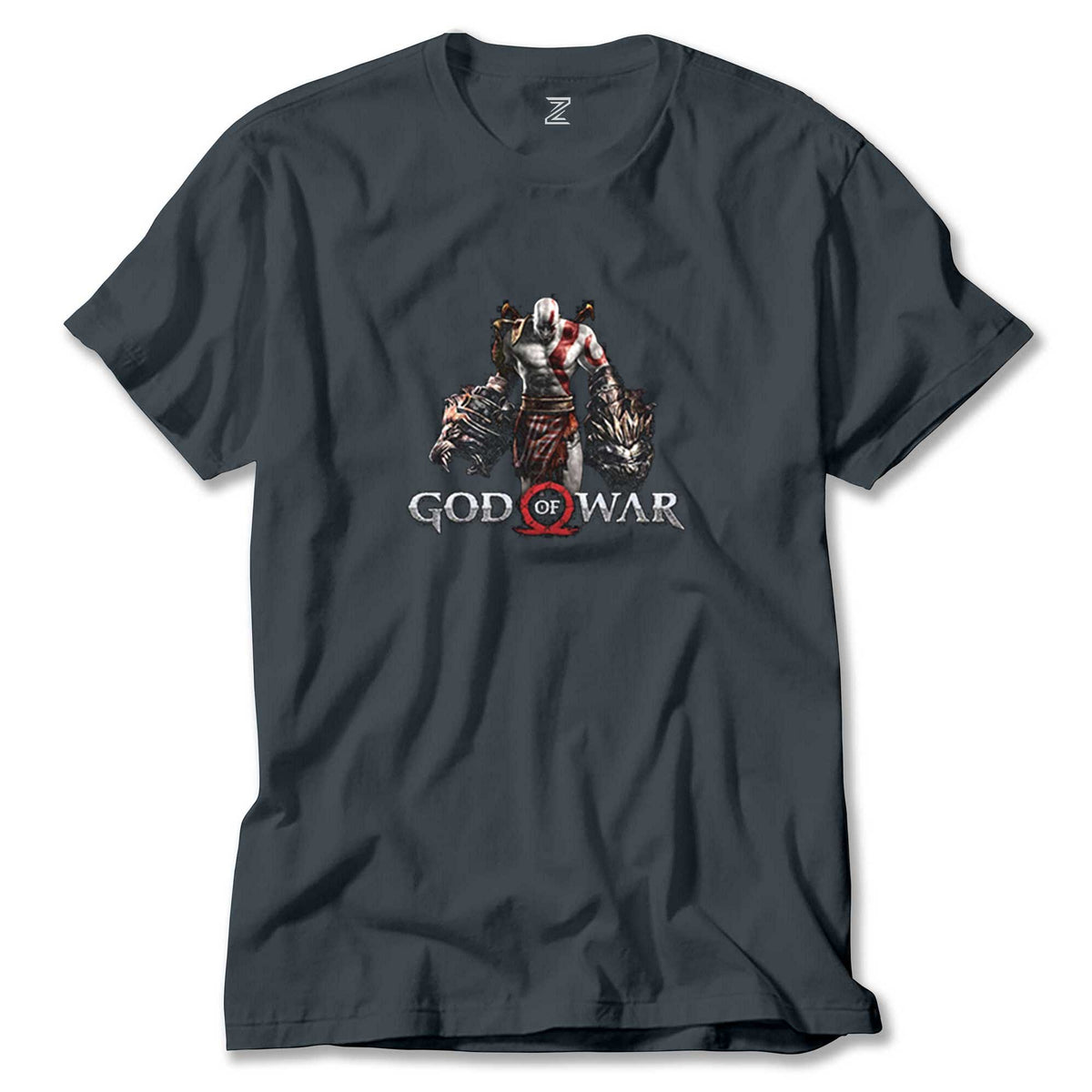 God Of War Kratos Lion renkli tişört