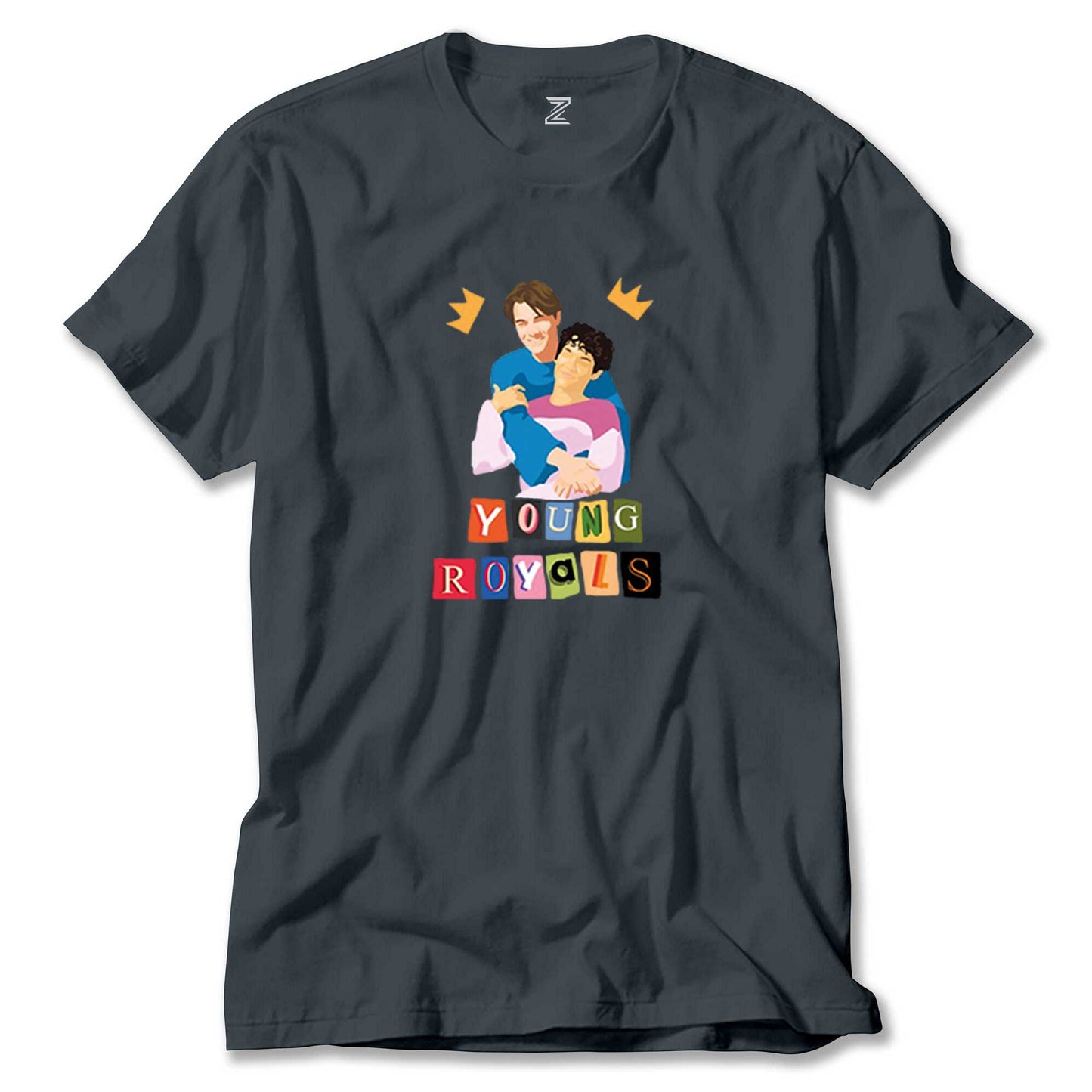 Young Royals Couple Renkli Tişört