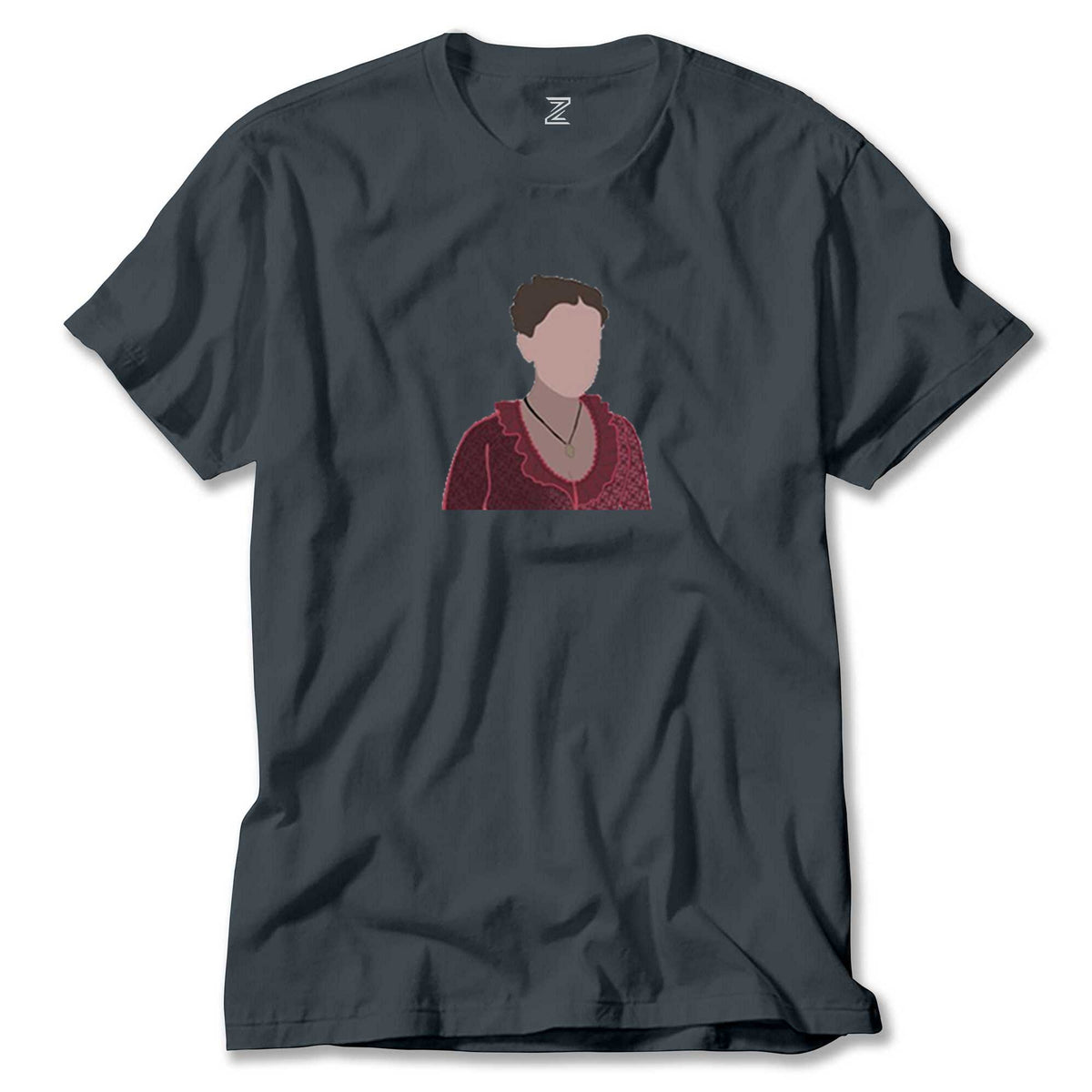 Enola Holmes Silhouette renkli tişört