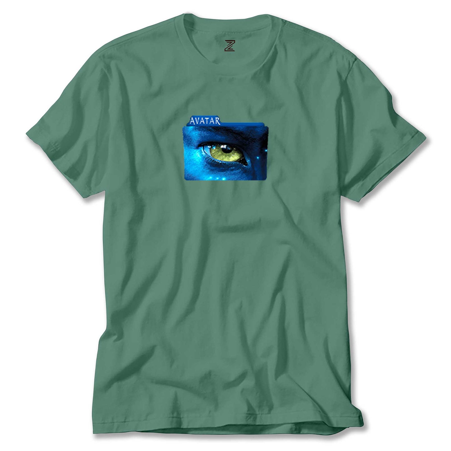 Avatar The Way of Water Blue Line Renkli Tişört