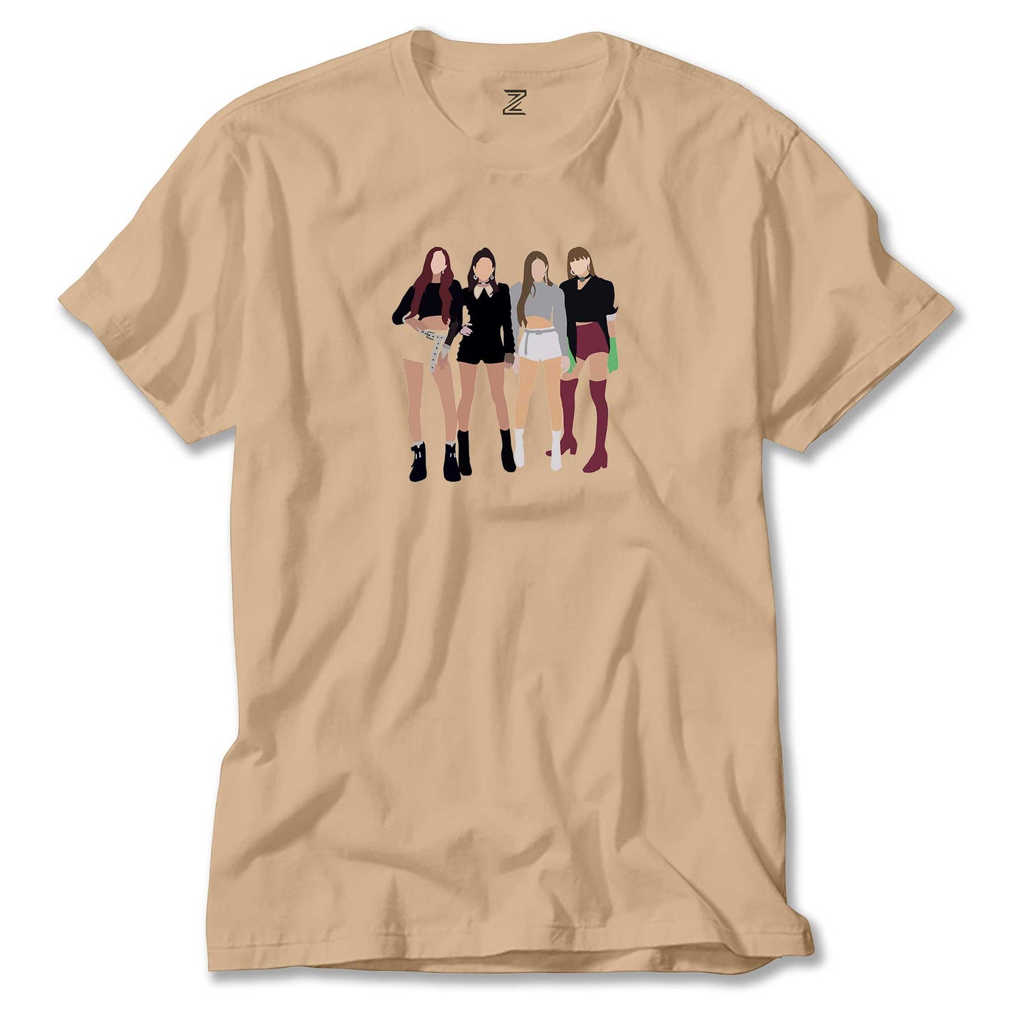 Blackpink Digital renkli tişört