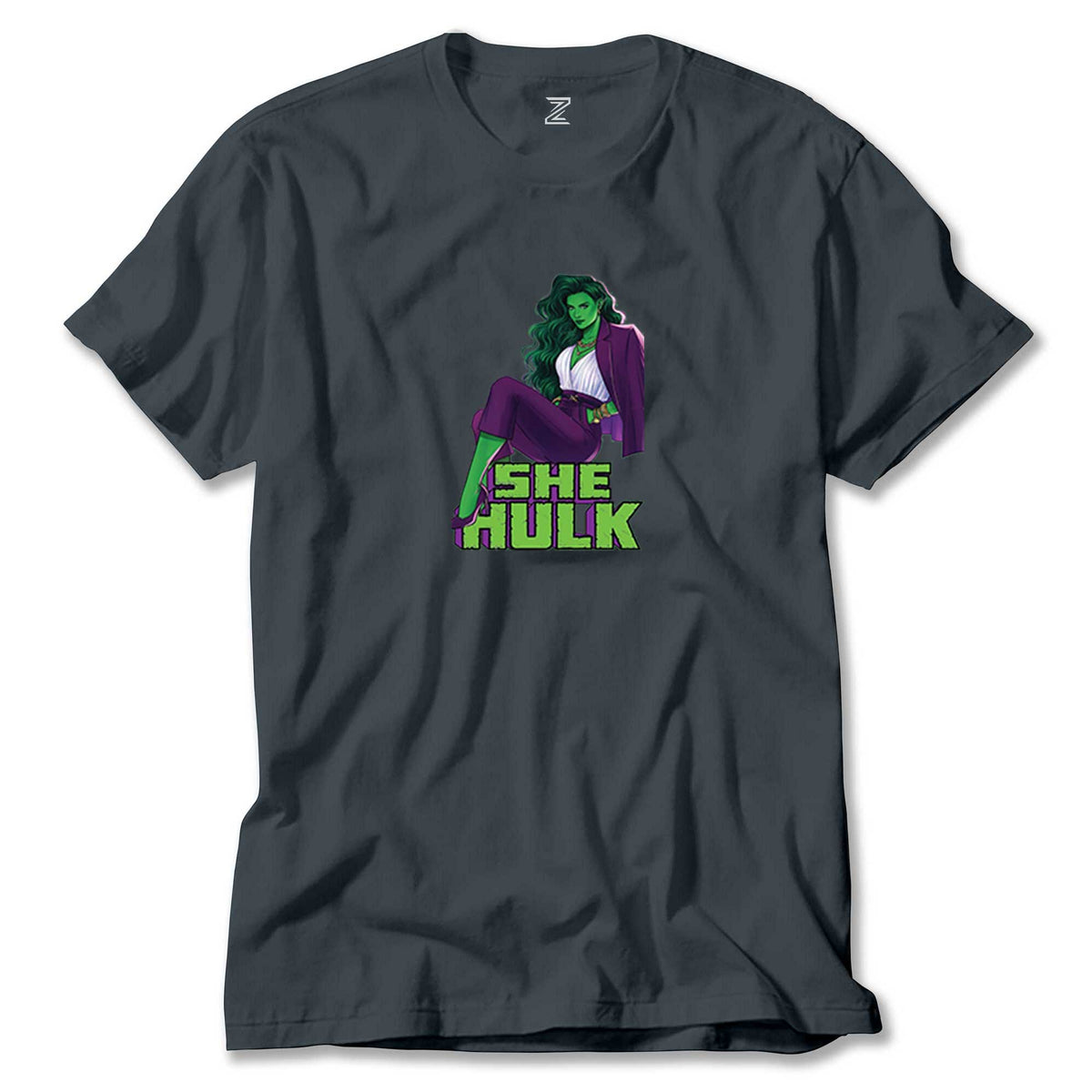 She Hulk Digital renkli tişört