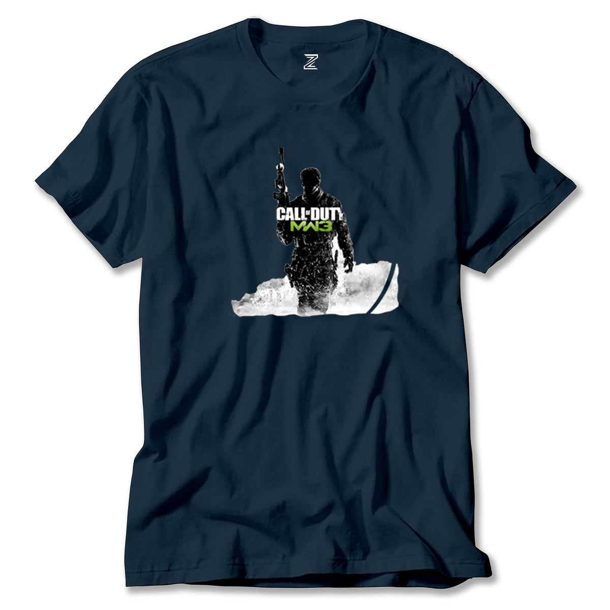 Call Of Duty Silhouette M3 renkli tişört
