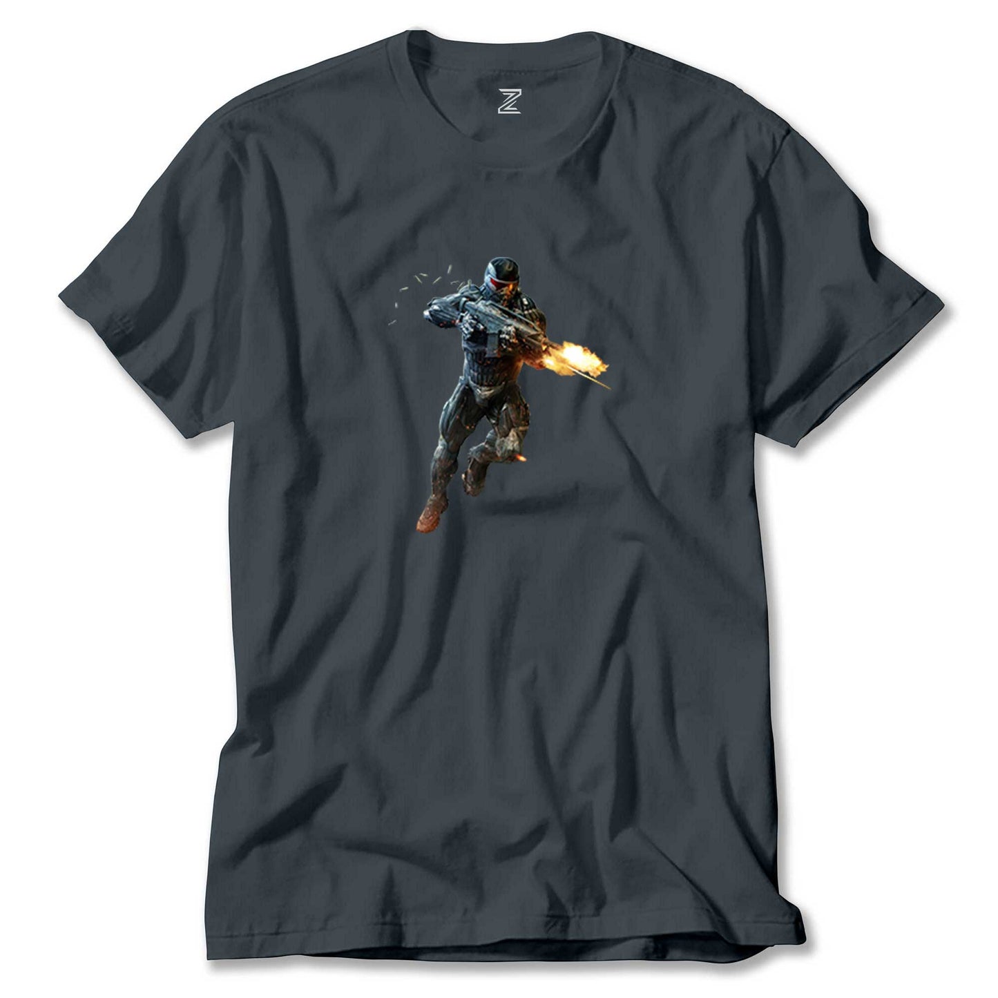 Crysis Fire Warrior renkli tişört