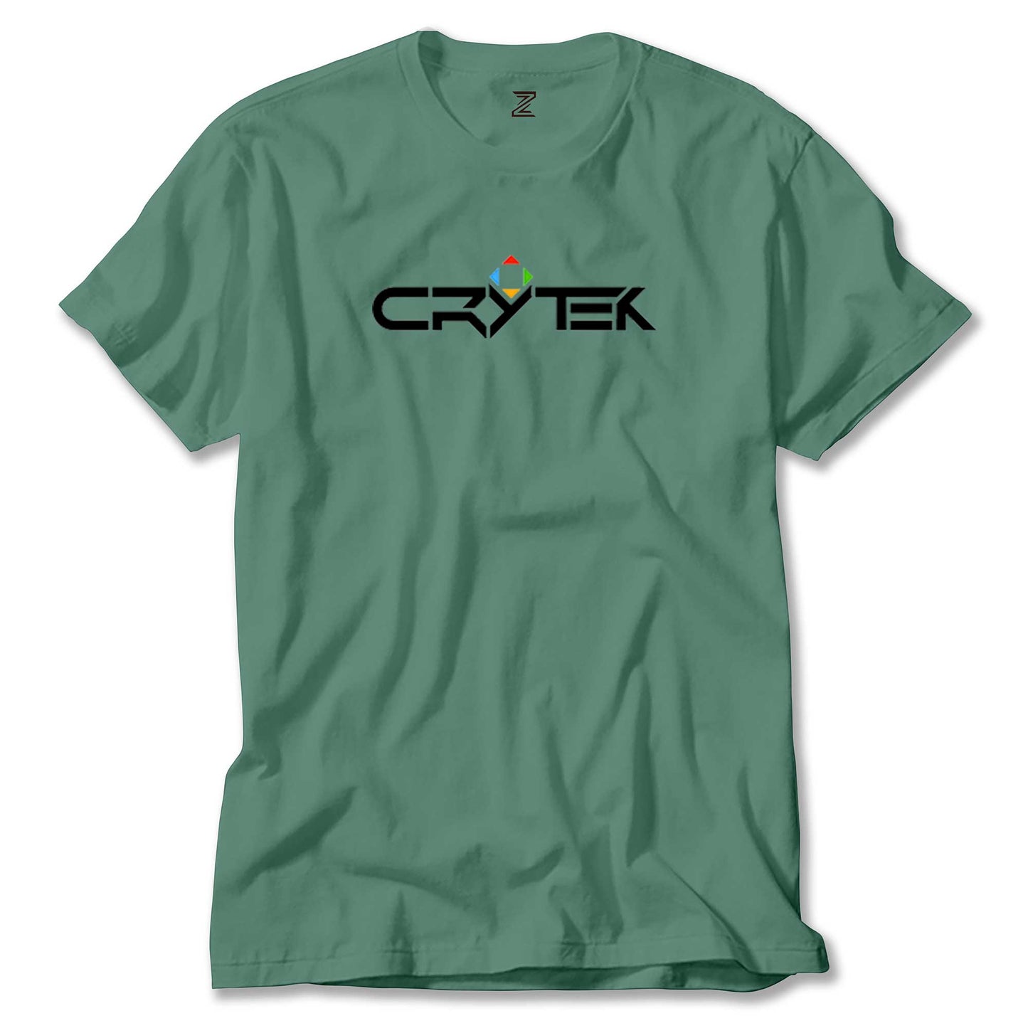 Crysis Triangle Text renkli tişört