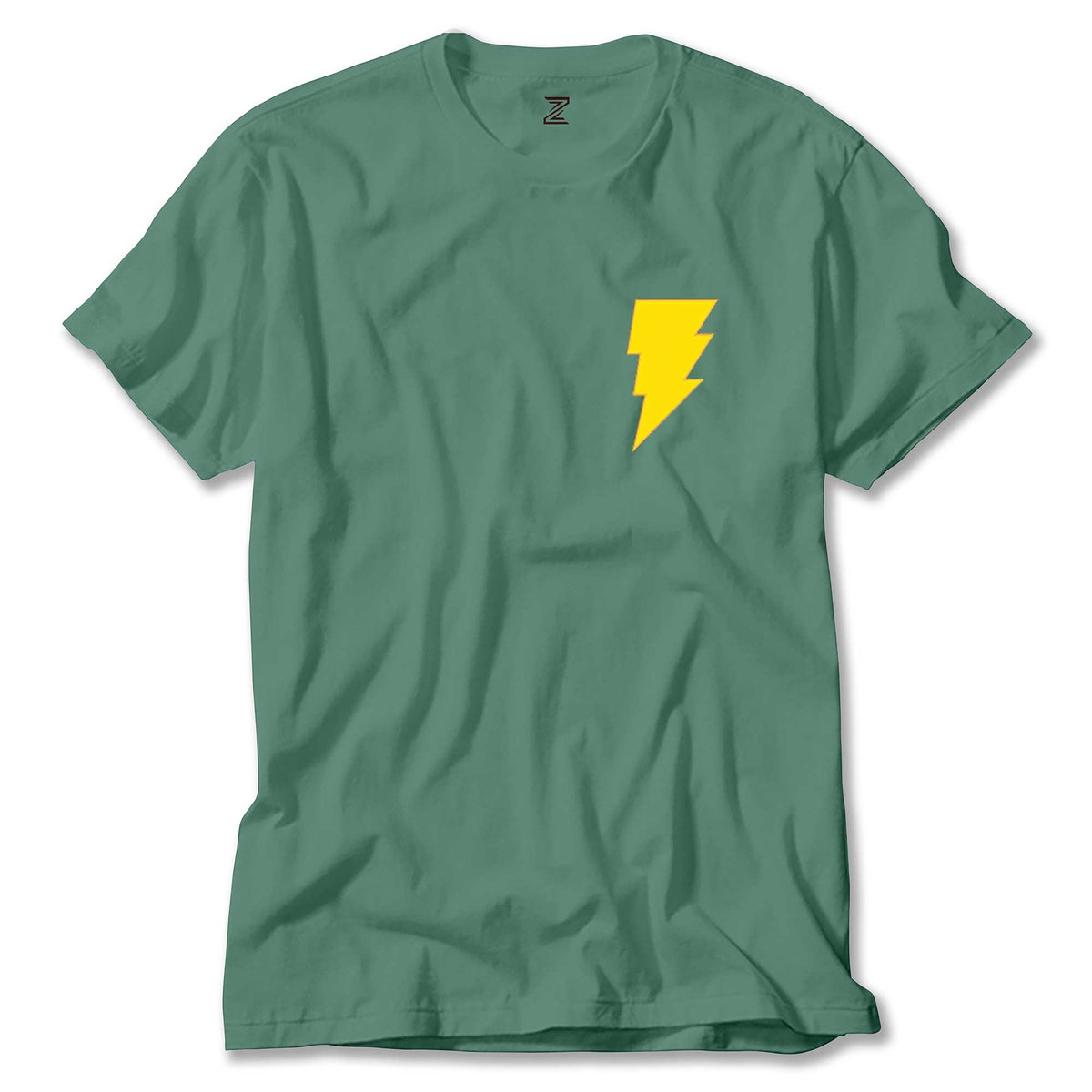 Black Adam Yellow Logo renkli tişört