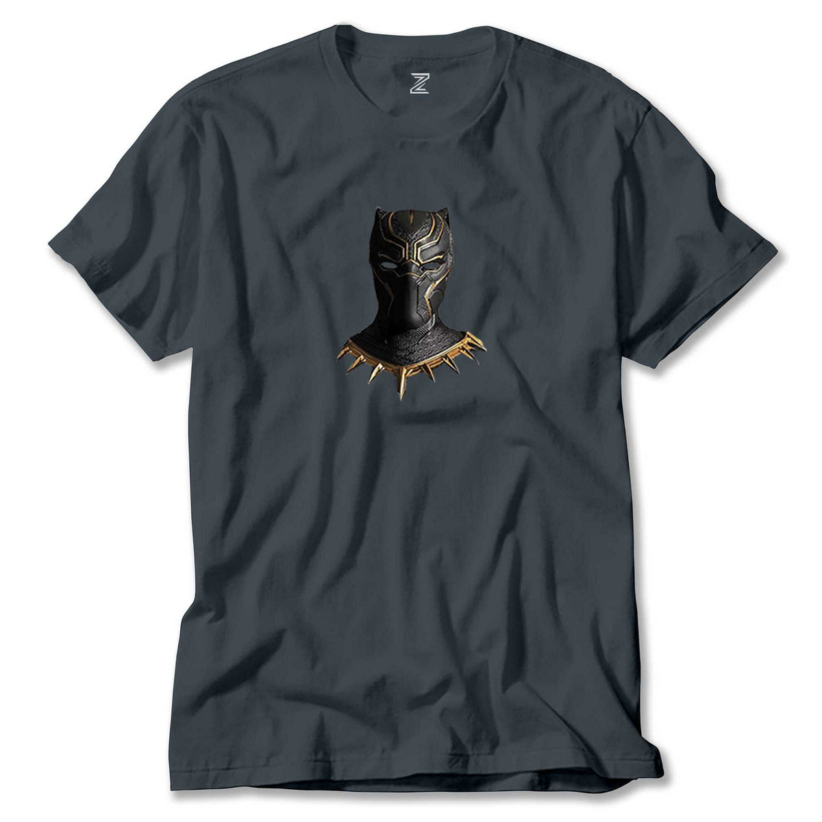 Black Panter Face renkli tişört