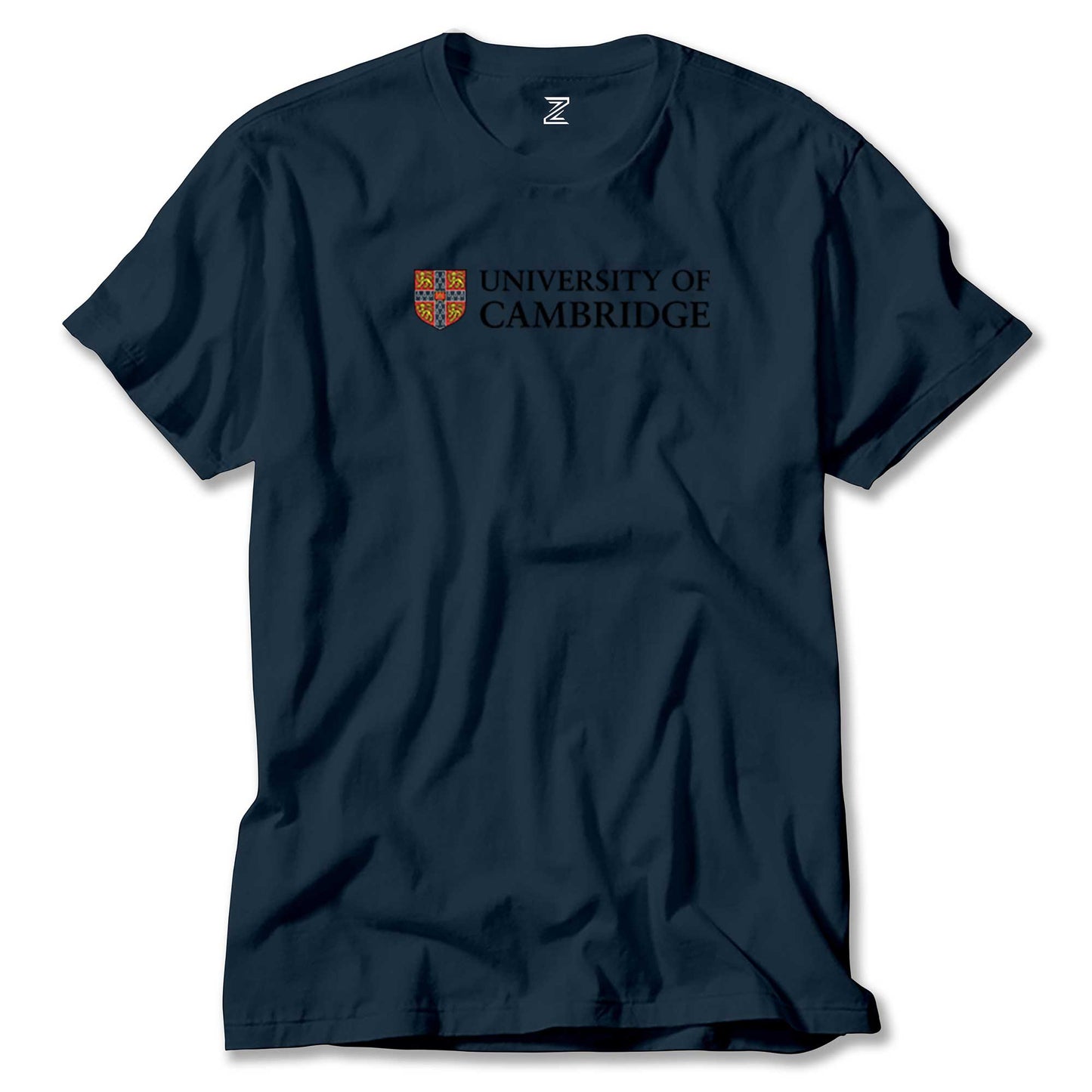 University Of Cambridge Logo Text renkli tişört