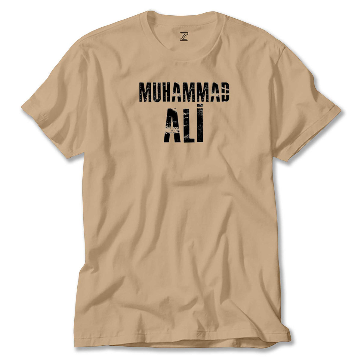Muhammed Ali Black Text renkli tişört