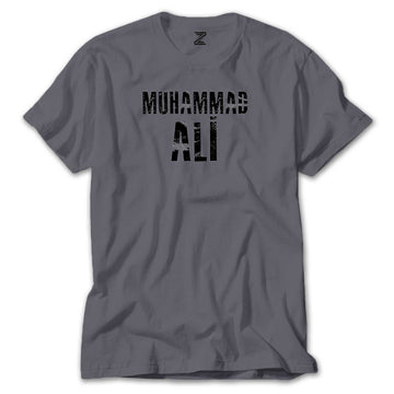 Muhammed Ali Black Text Renkli Tişört