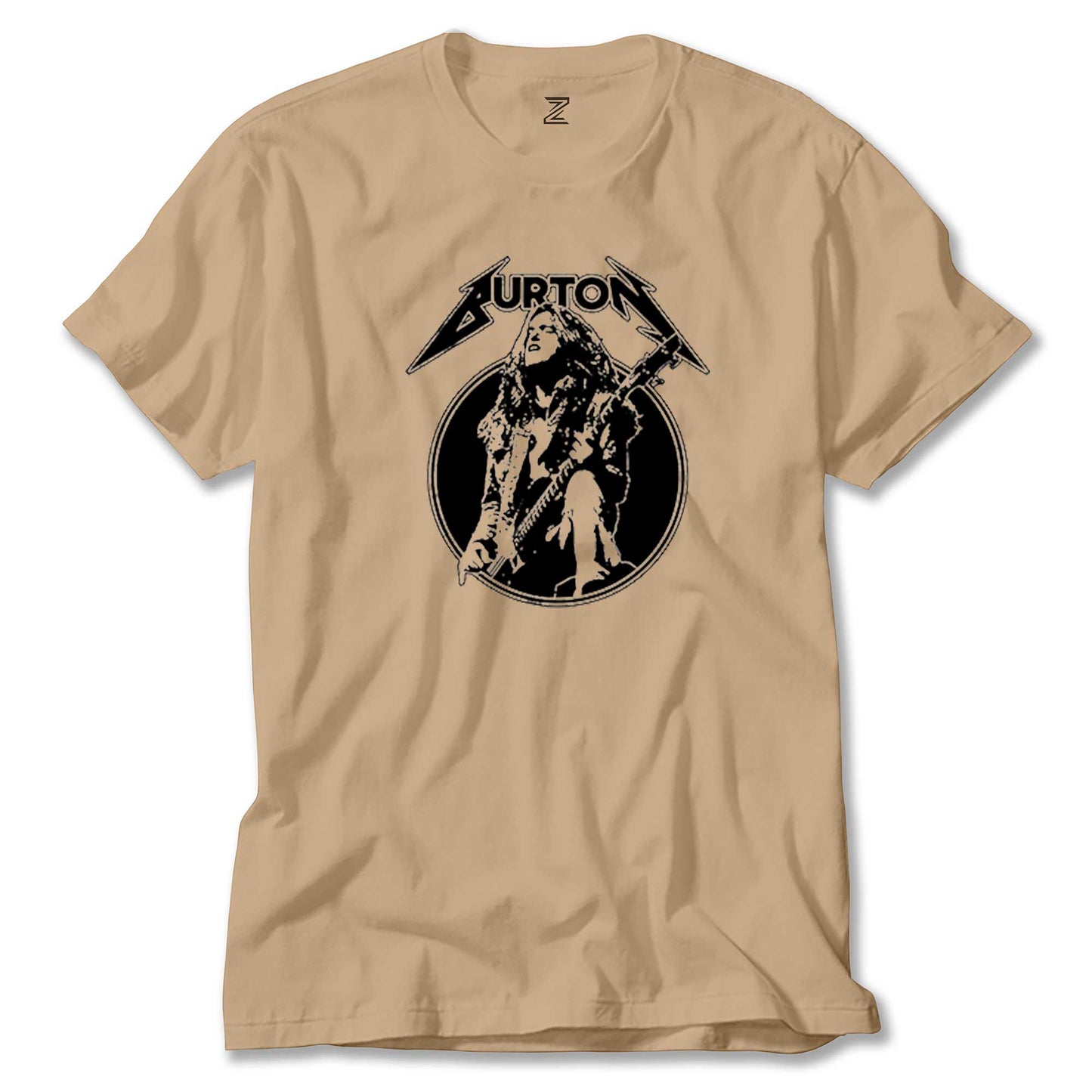 Metallica Cliff Burton Guitar Renkli Tişört