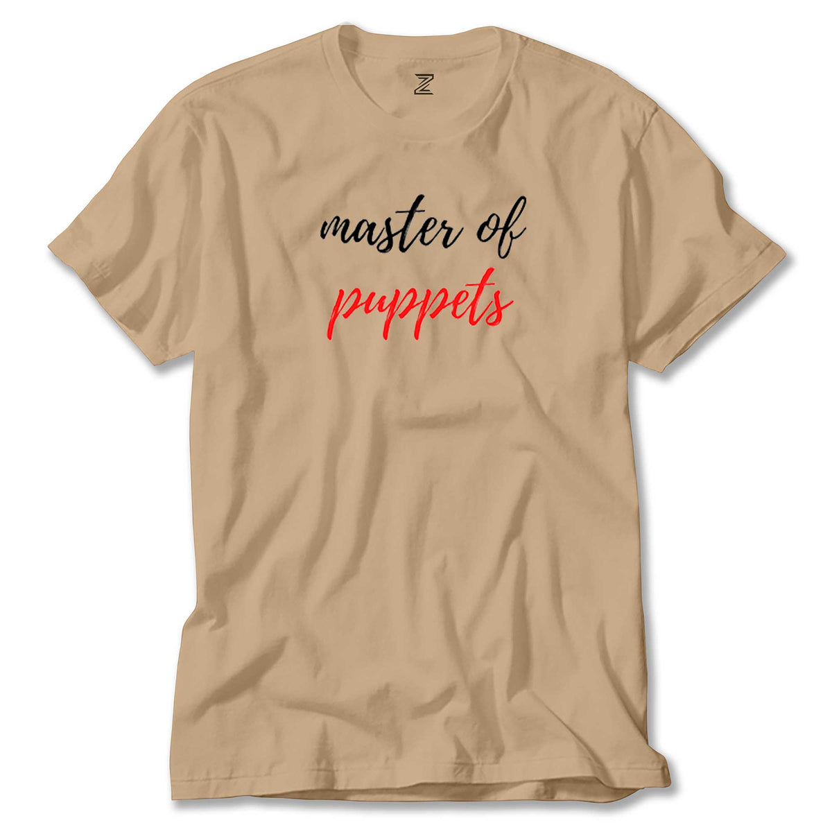Metallica Master of Puppets Text renkli tişört