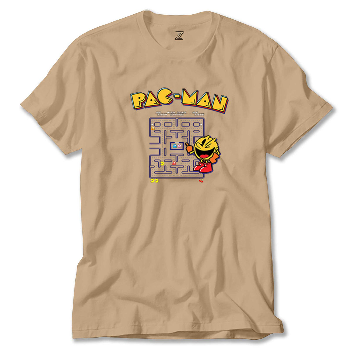 Pac Man Eighties renkli tişört