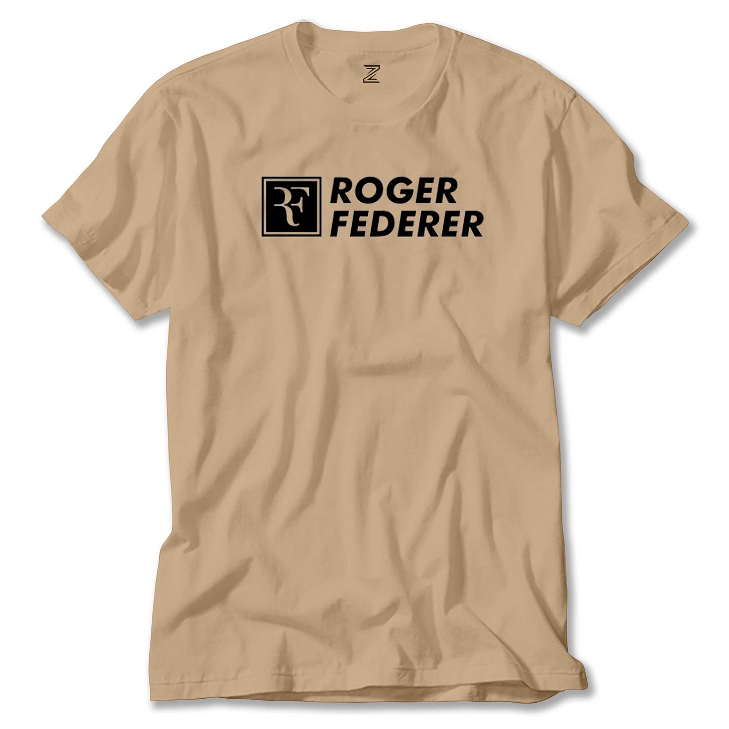Roger Federer Text Renkli Tişört