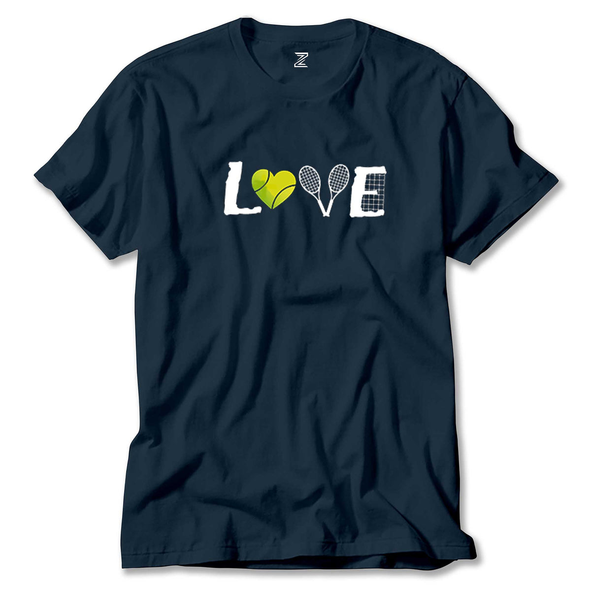 Tennis Love renkli tişört