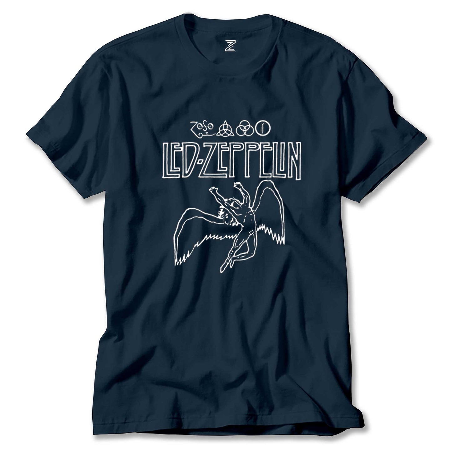 İndirimli Led Zeppelin Zoso Icarus Sarı Tişört