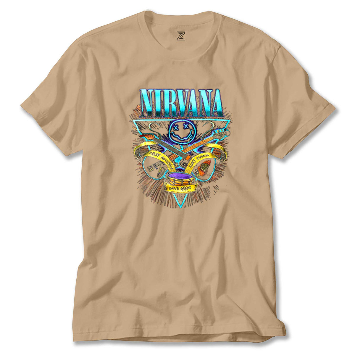 Nirvana Poster renkli tişört