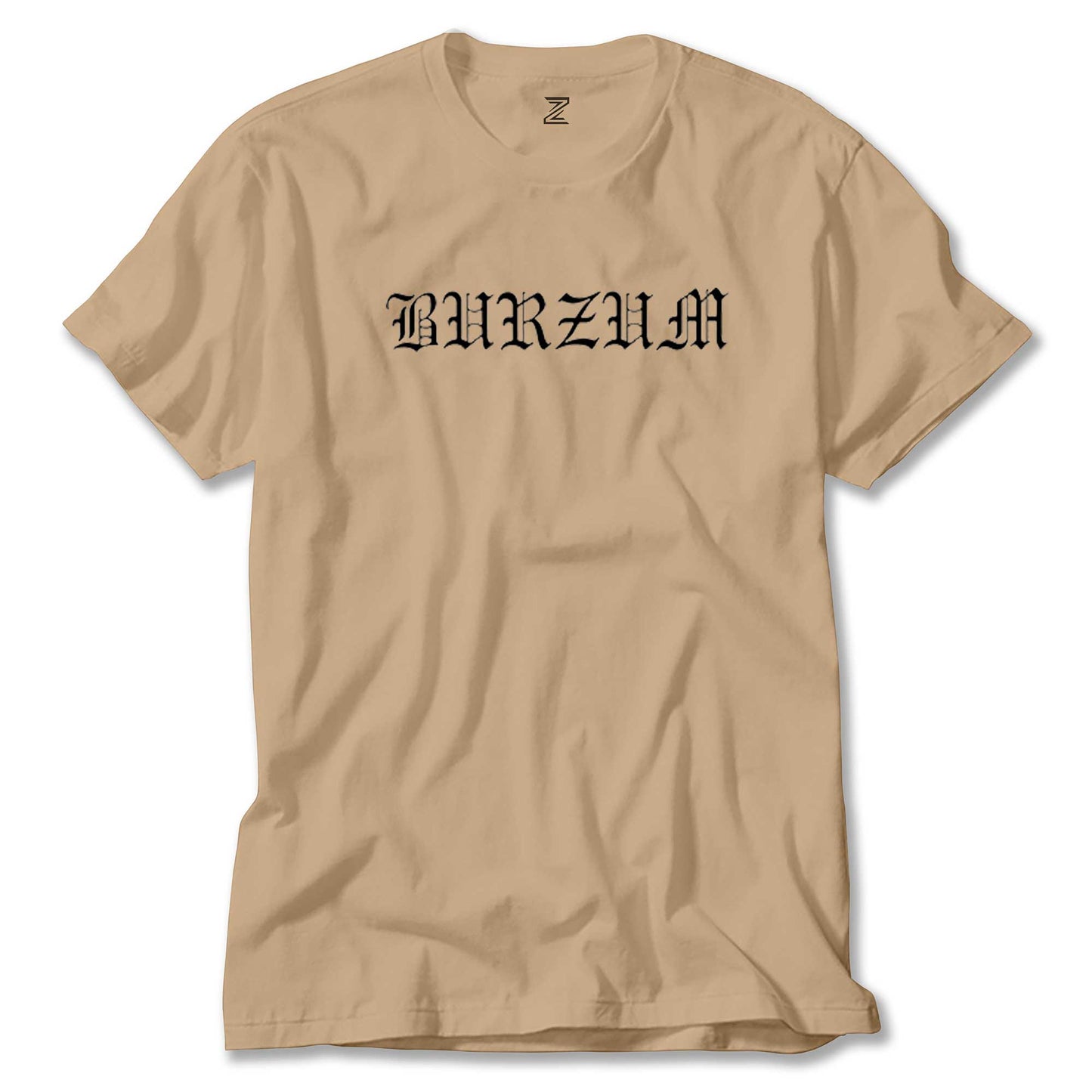 Burzum Logo Yazı White Renkli Tişört