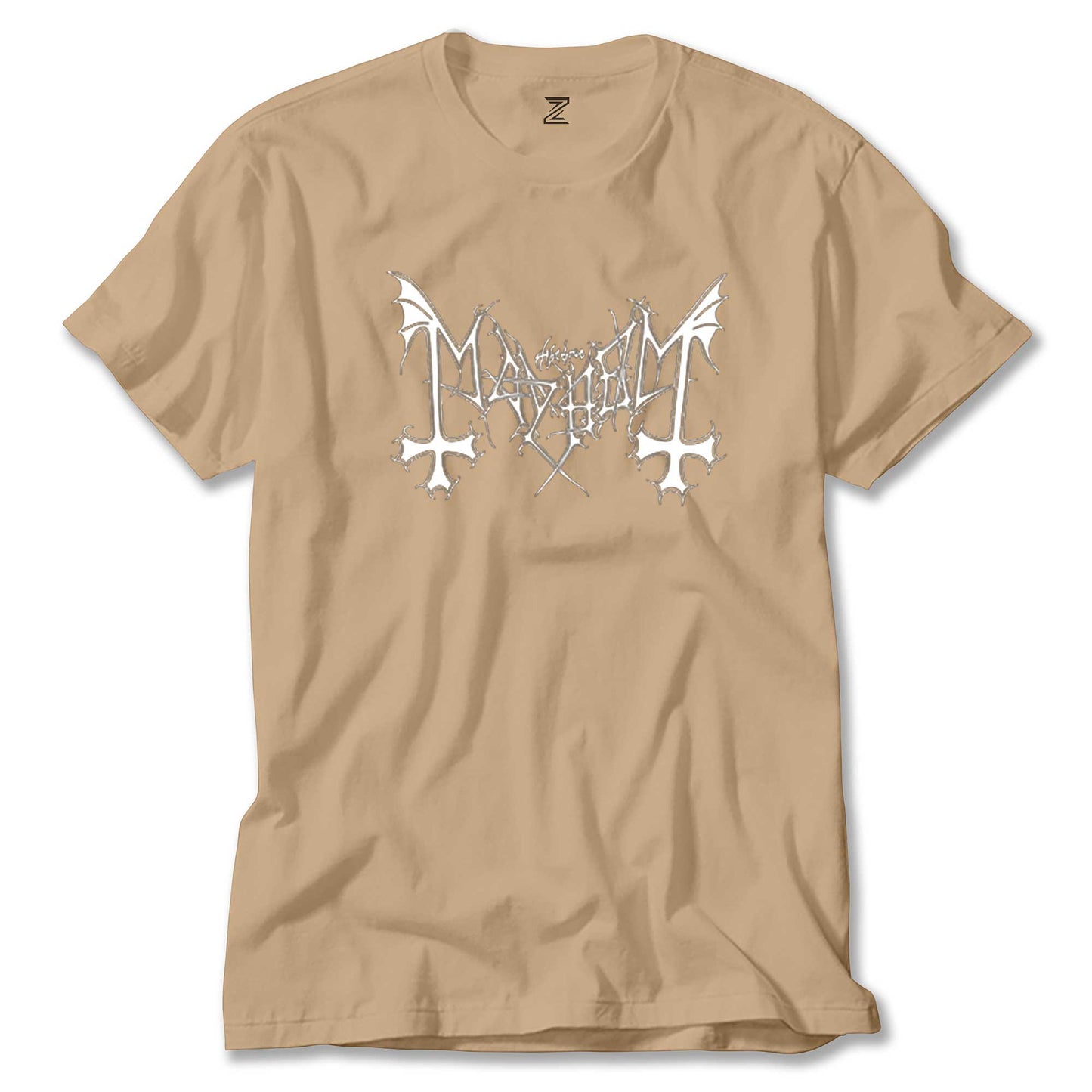 Mayhem Logo Renkli Tişört