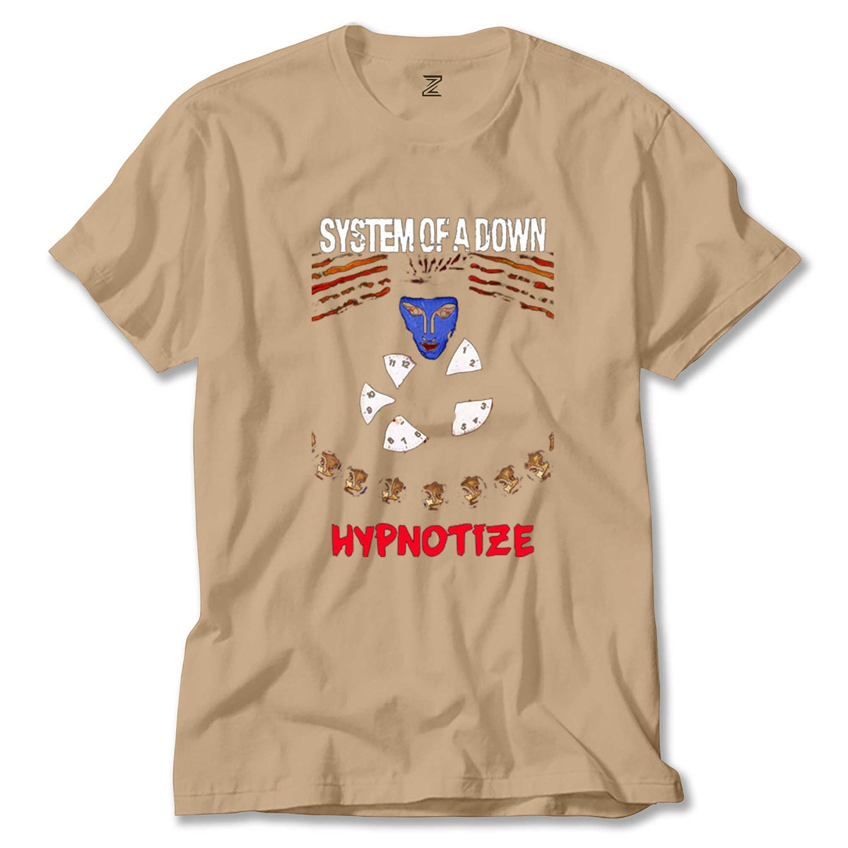 System of a Down Hypnotize renkli tişört