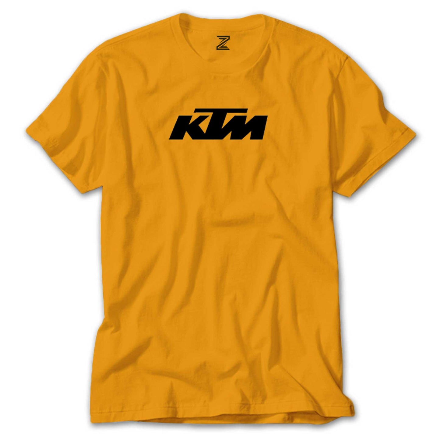 KTM Motorcycle Black Logo Renkli Tişört