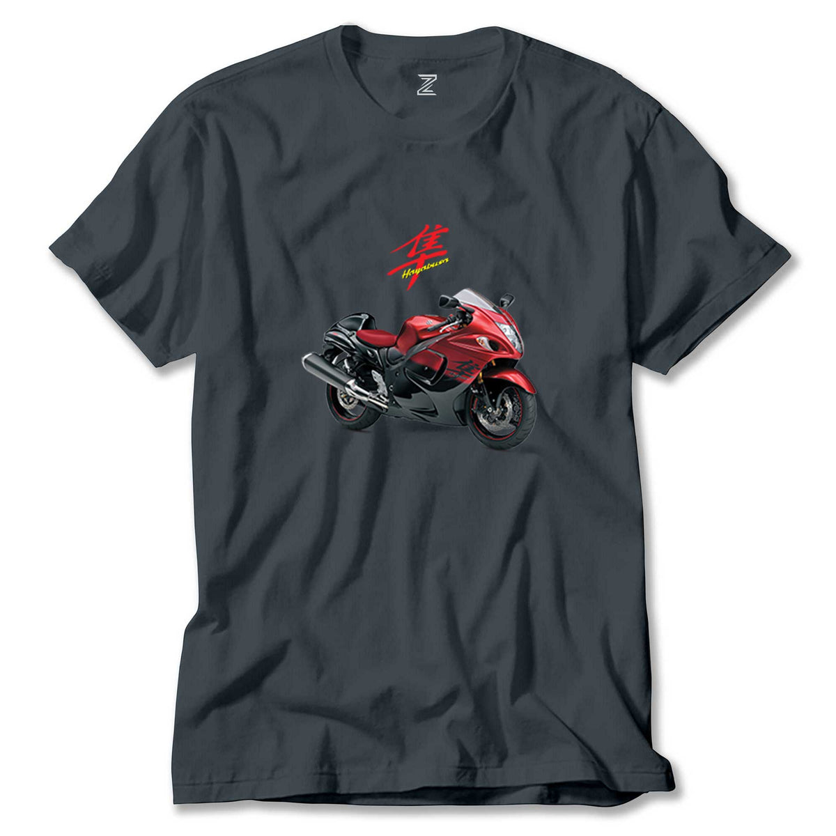Suzuki Hayabusa GSX R 1300 renkli tişört