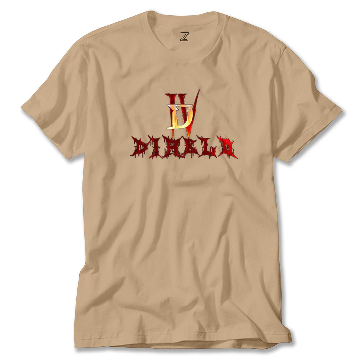 Diablo IV Logo ve Text renkli tişört