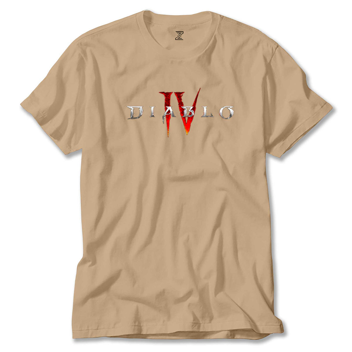 Diablo IV Logo renkli tişört