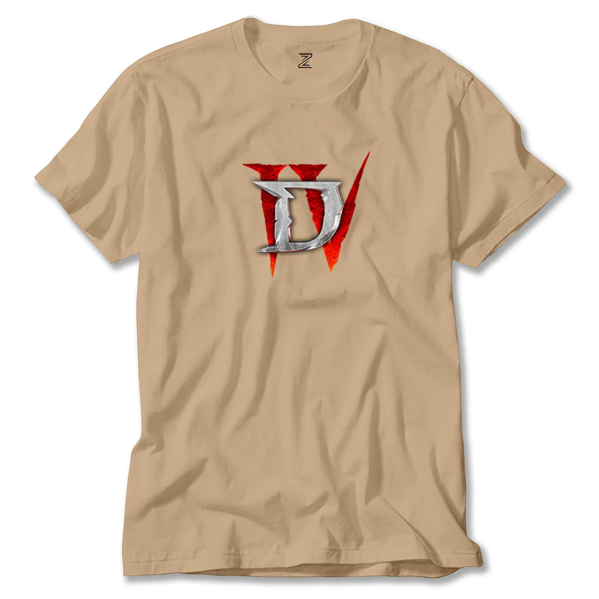 Diablo IV For Logo renkli tişört