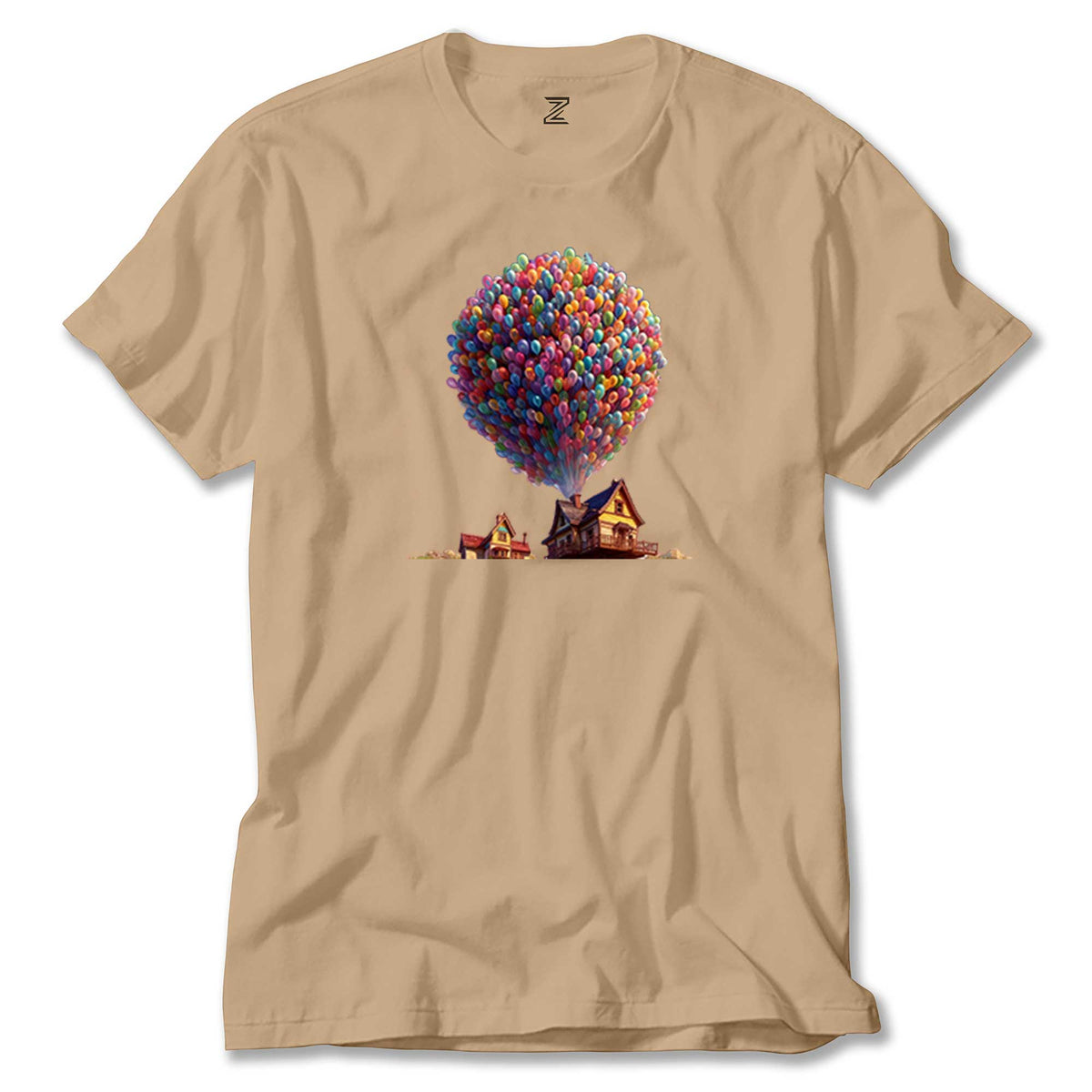 Balloon House renkli tişört