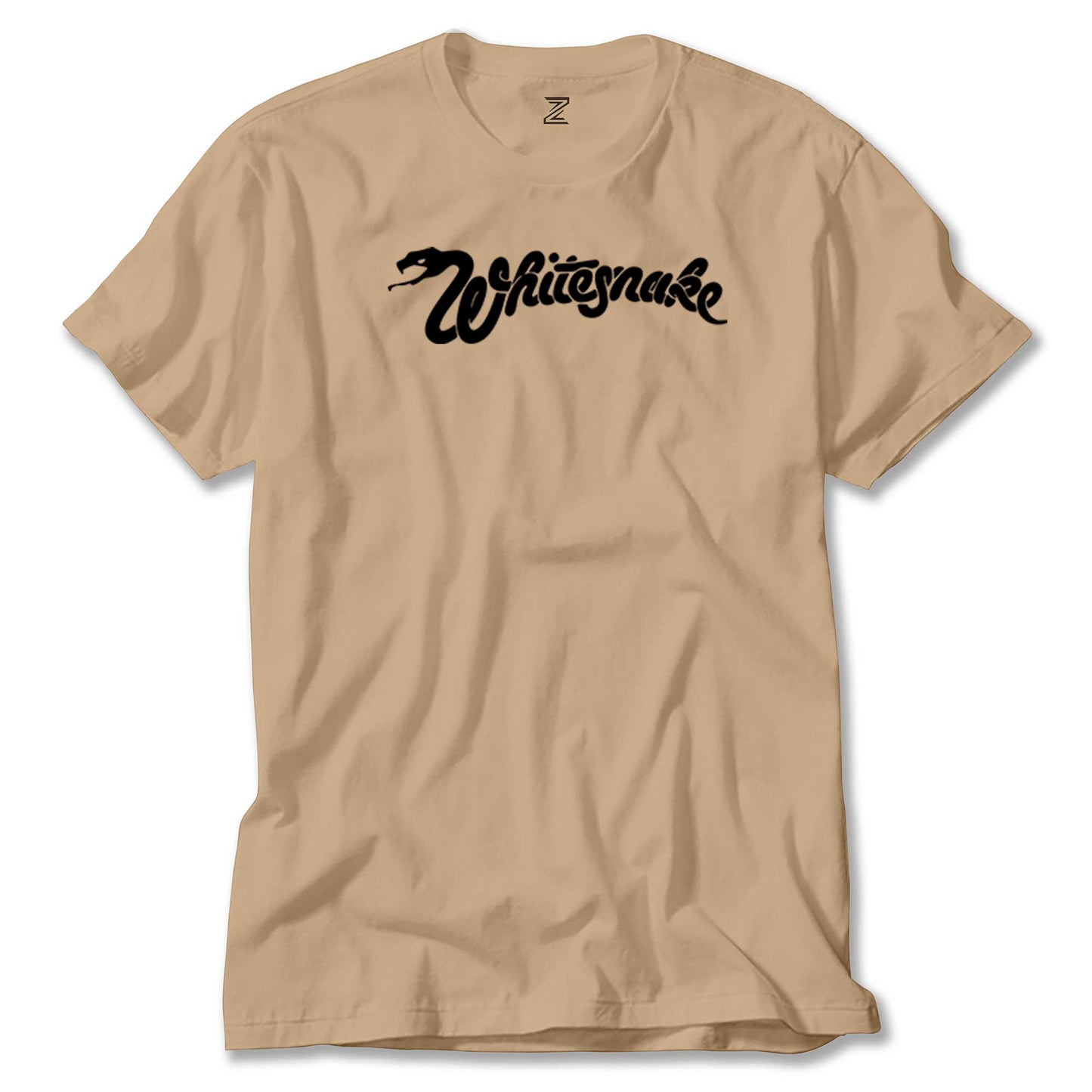 Whitesnake Logo Text renkli tişört