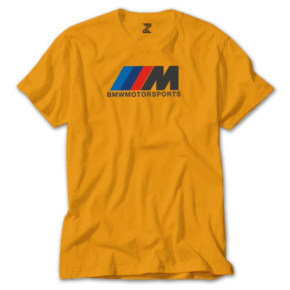 İndirimli BMW M Power Motorsport Sarı Tişört