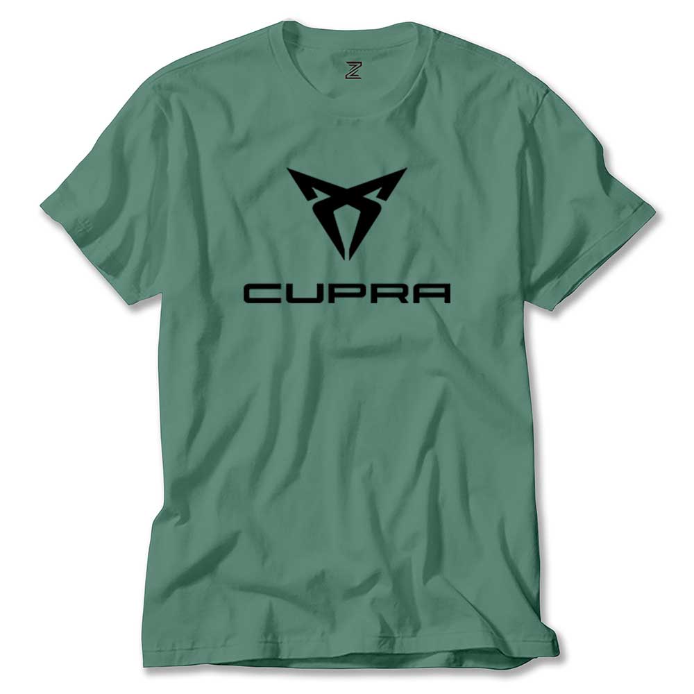 Cupra Logo Text renkli tişört