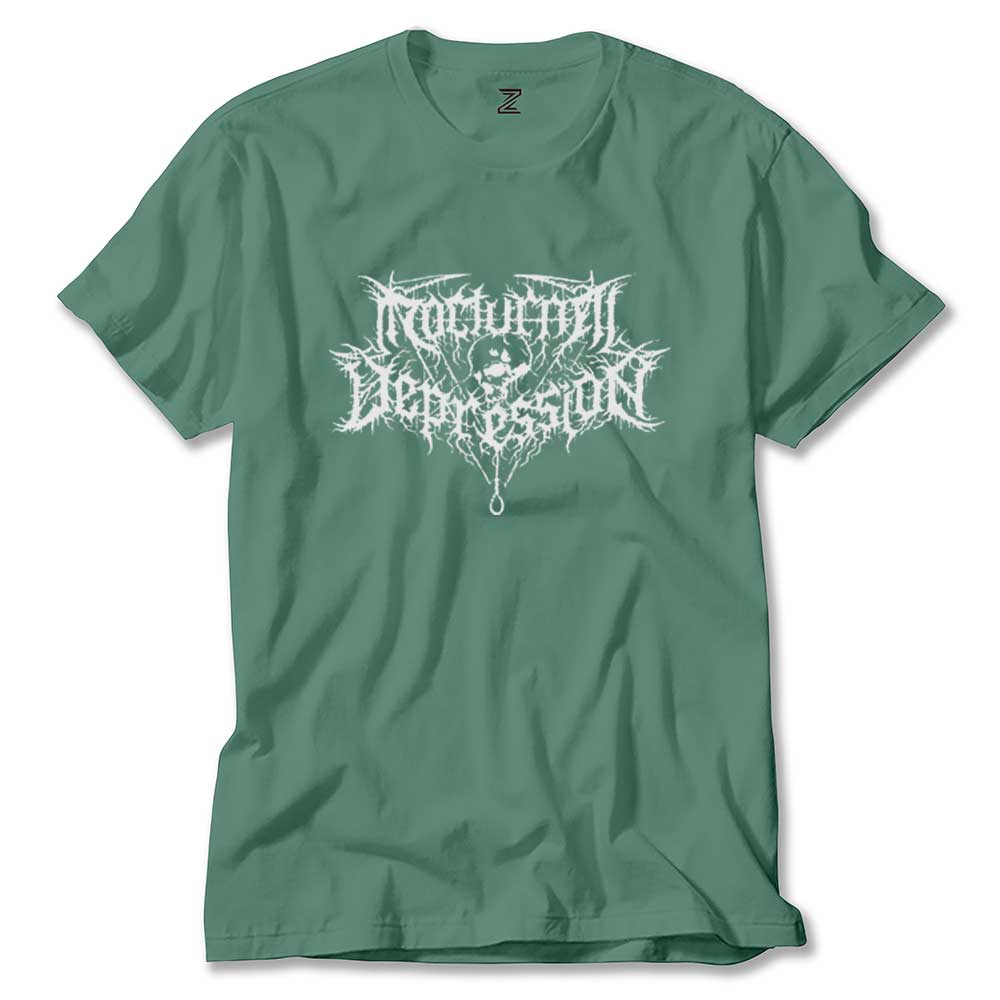 Nocturnal Depression Logo renkli tişört