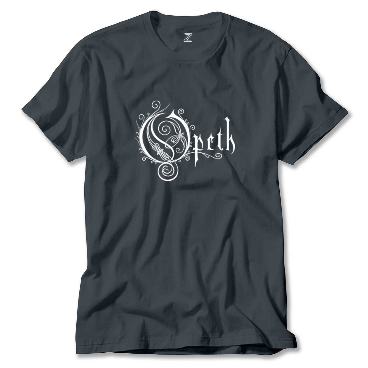 Opeth Logo White renkli tişört