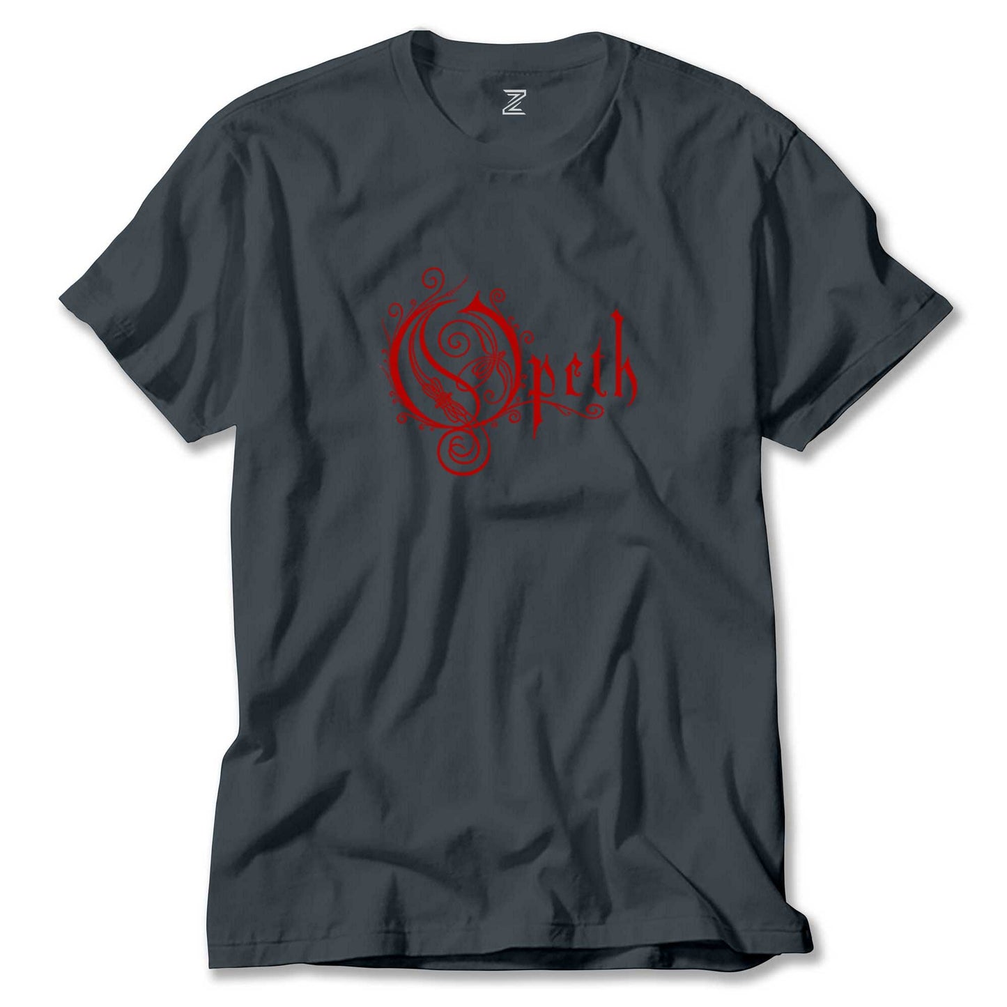 Opeth Red Text Renkli Tişört