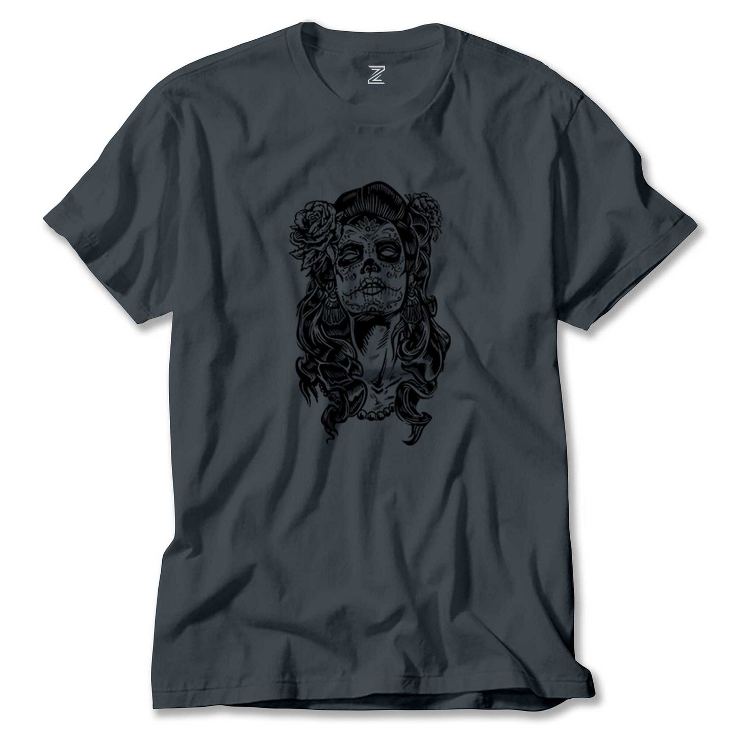 La Calavera Catrina Renkli Tişört
