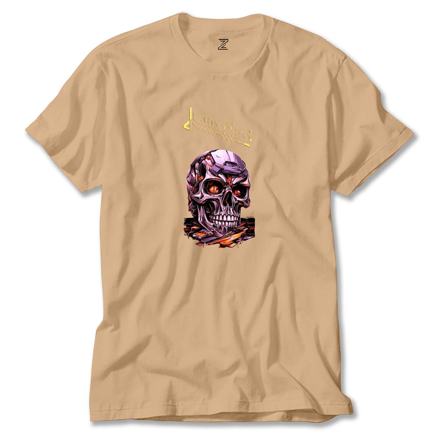 Judas Priest Modern Skeleton Renkli Tişört