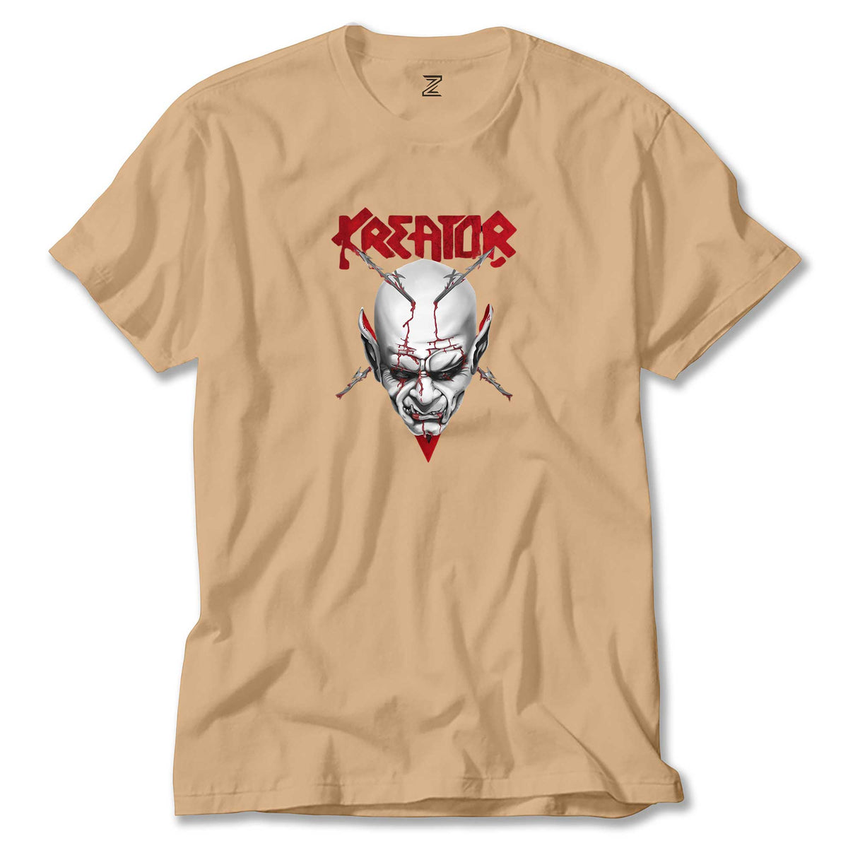 Kreator Siluet Logo Renkli Tişört