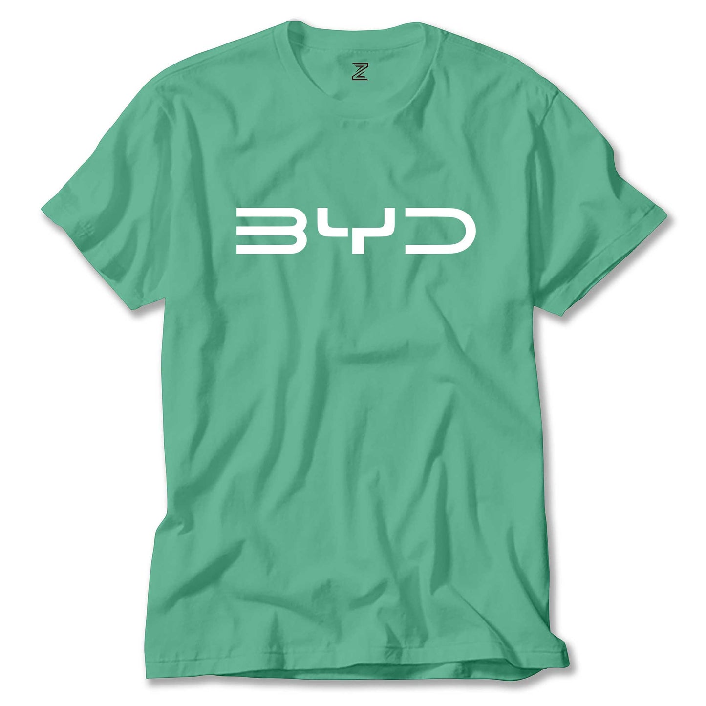 BYD Logo White Renkli Tişört