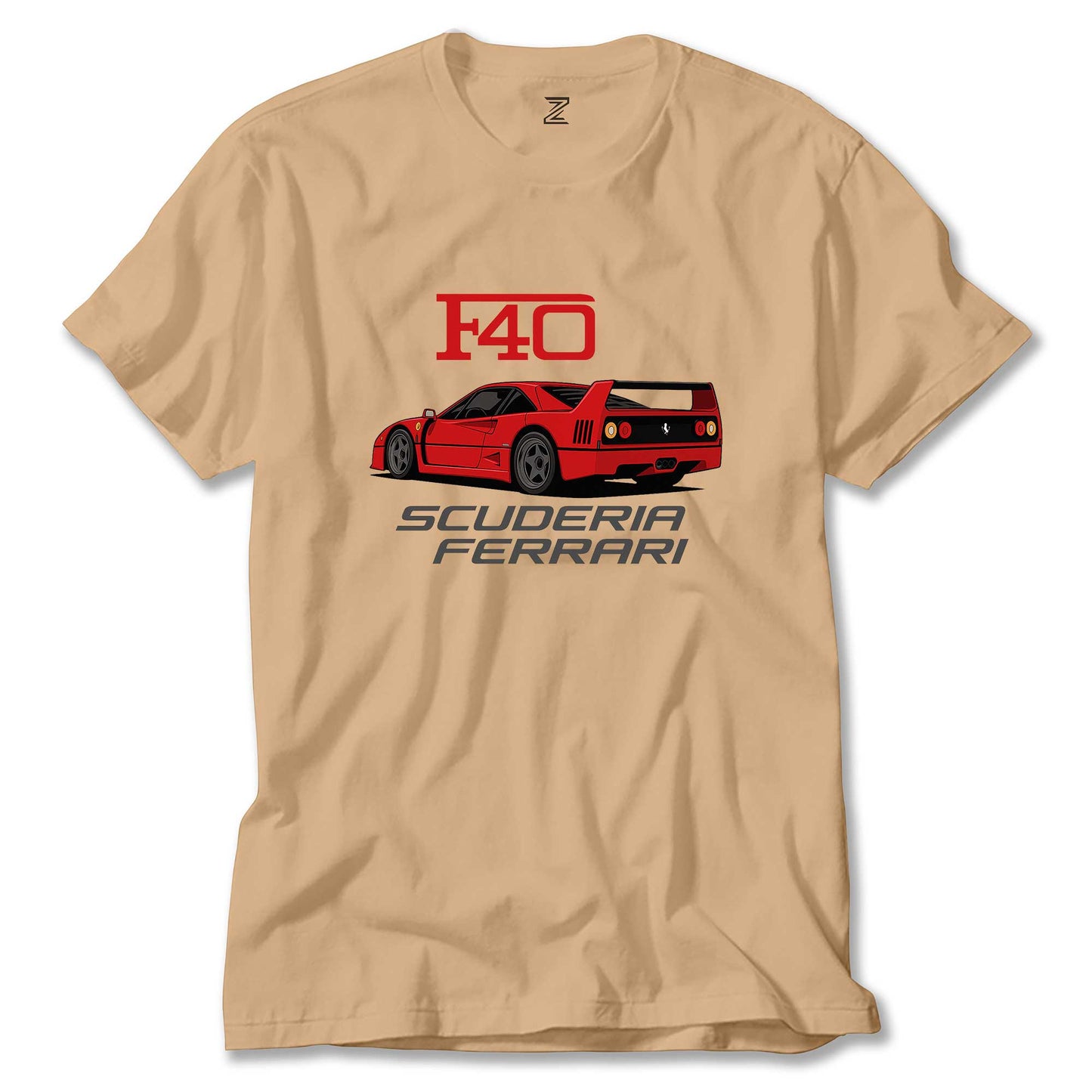 Ferrari F40 Renkli Tişört