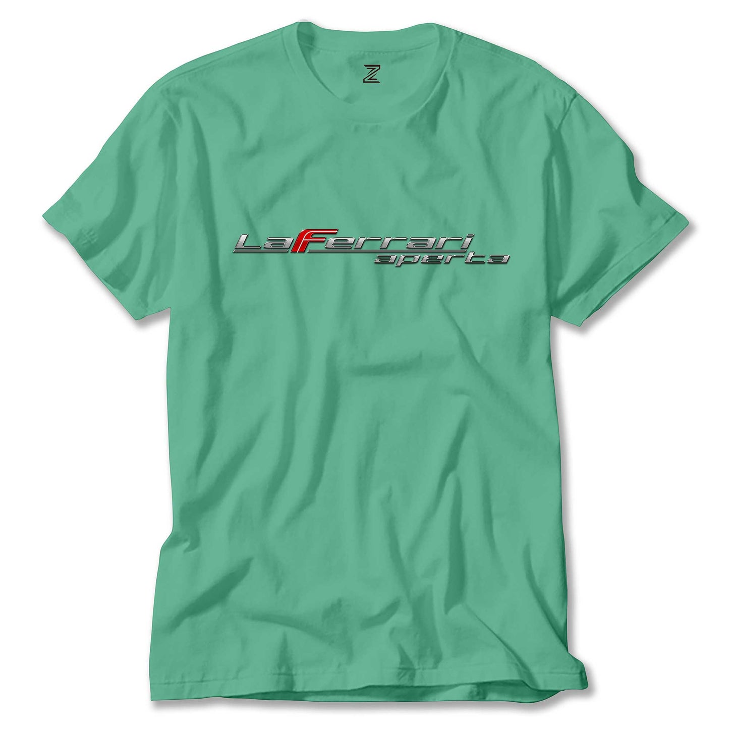 La Ferrari Aperta Logo Renkli Tişört