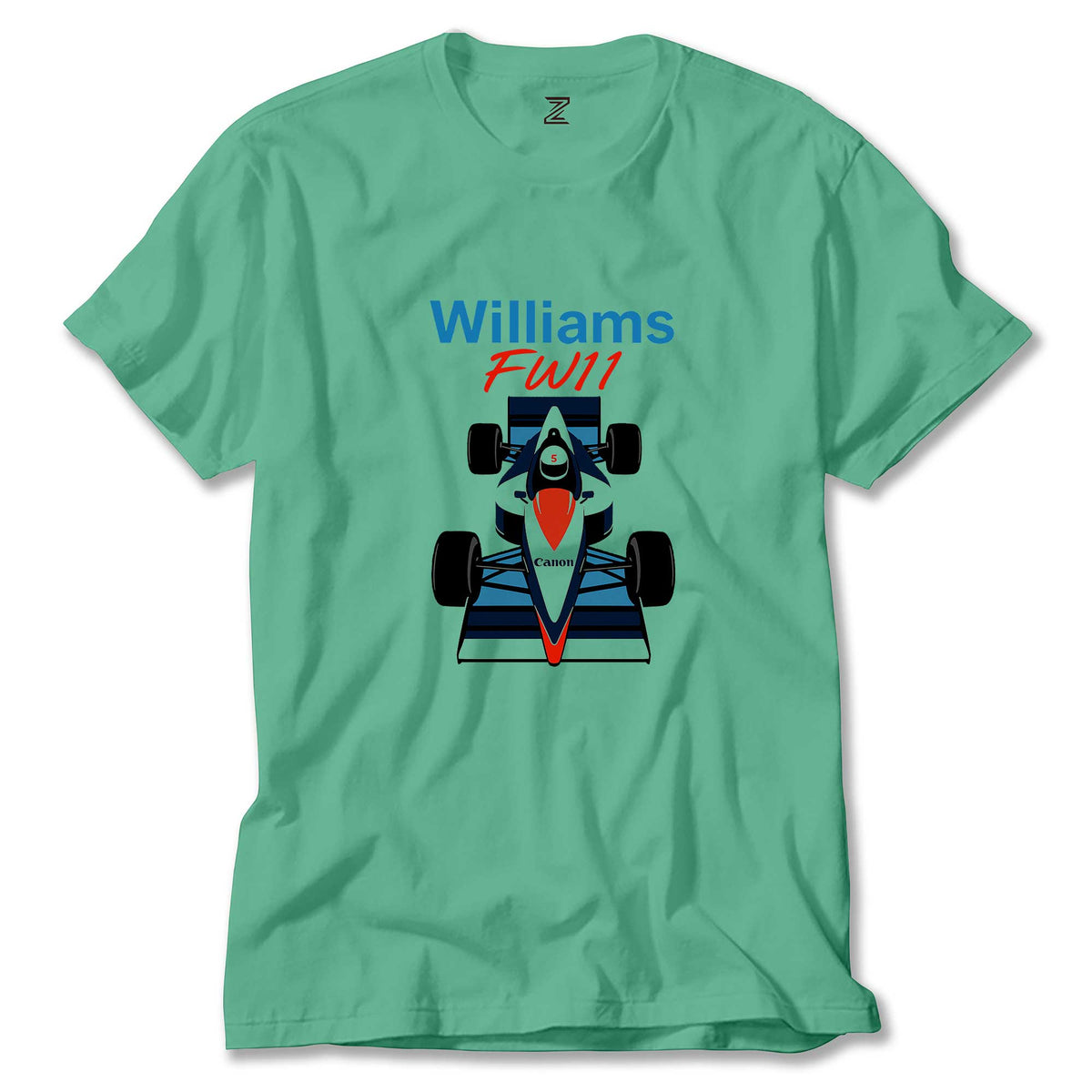 F1 Williams renkli tişört