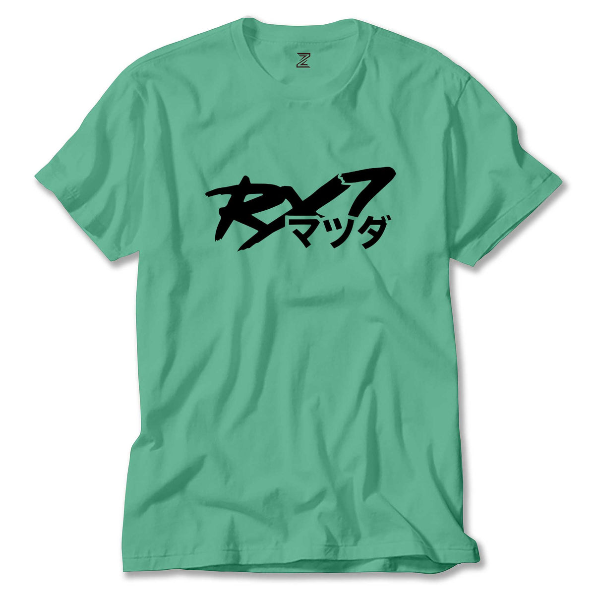 Mazda RX7 Japon Logo renkli tişört