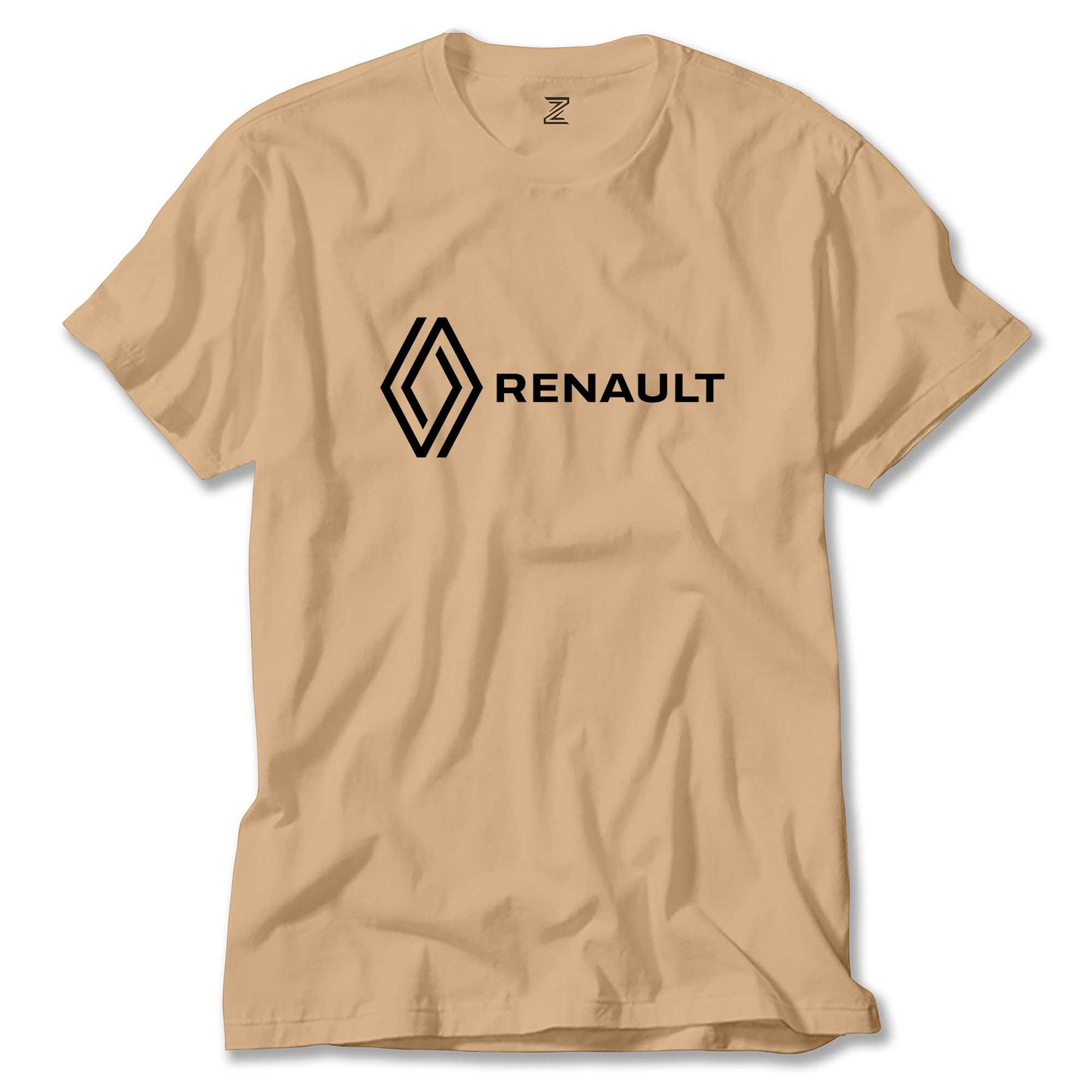 Renault Text Logo Renkli Tişört