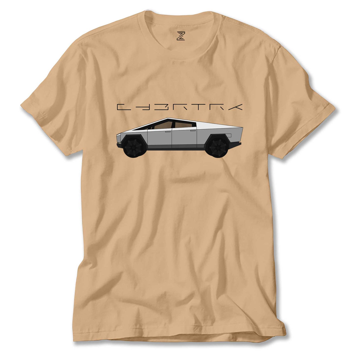 Tesla Cybertruck renkli tişört