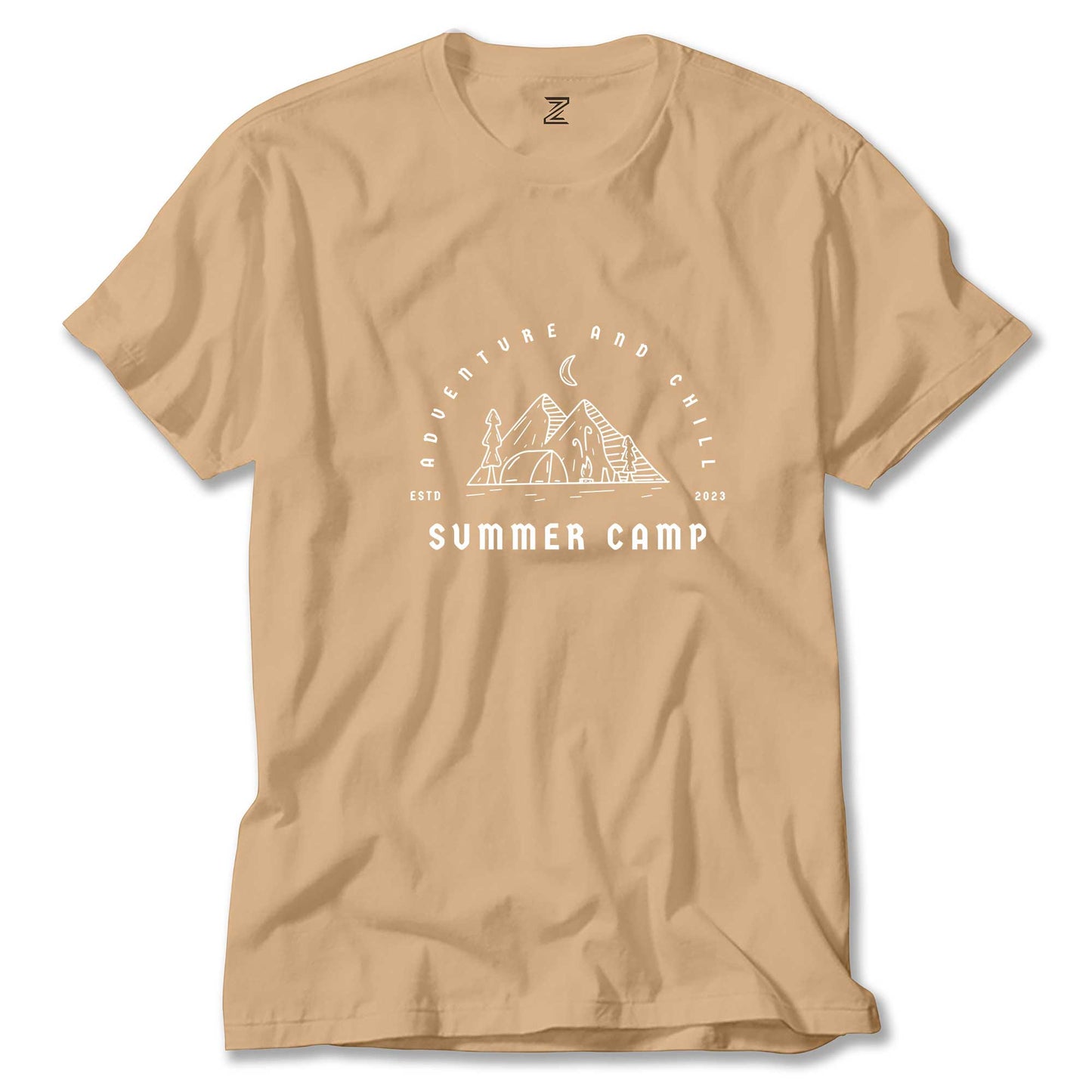 Summer Camp Renkli Tişört