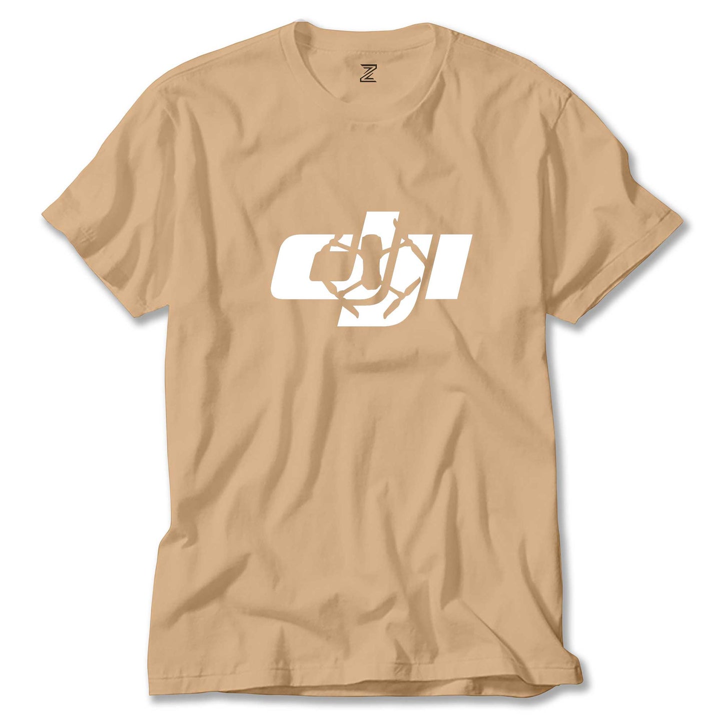 Dji Logo Silüet Renkli Tişört